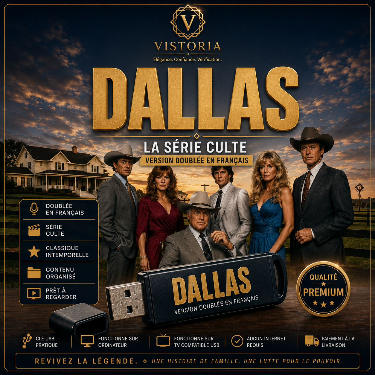 Dallas — la série culte  🤠✨