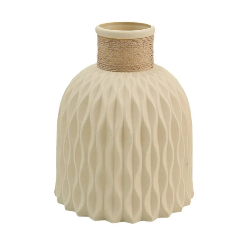 Rope Plastic Flower Vase