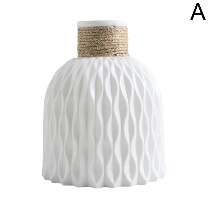 Rope Plastic Flower Vase