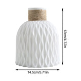 Rope Plastic Flower Vase