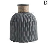 Rope Plastic Flower Vase